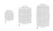 Husqvarna Accessories - HOOP TEMPLATE INSPIRA 260 x 200mm