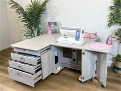 TAILORMADE - Super Q Sewing Cabinet - Grey Oak