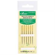Clover Gold Eye Chenille Needles No.18