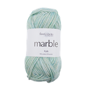 FIDDLESTICKS Marble Cotton Acrylic Yarn-Aqua